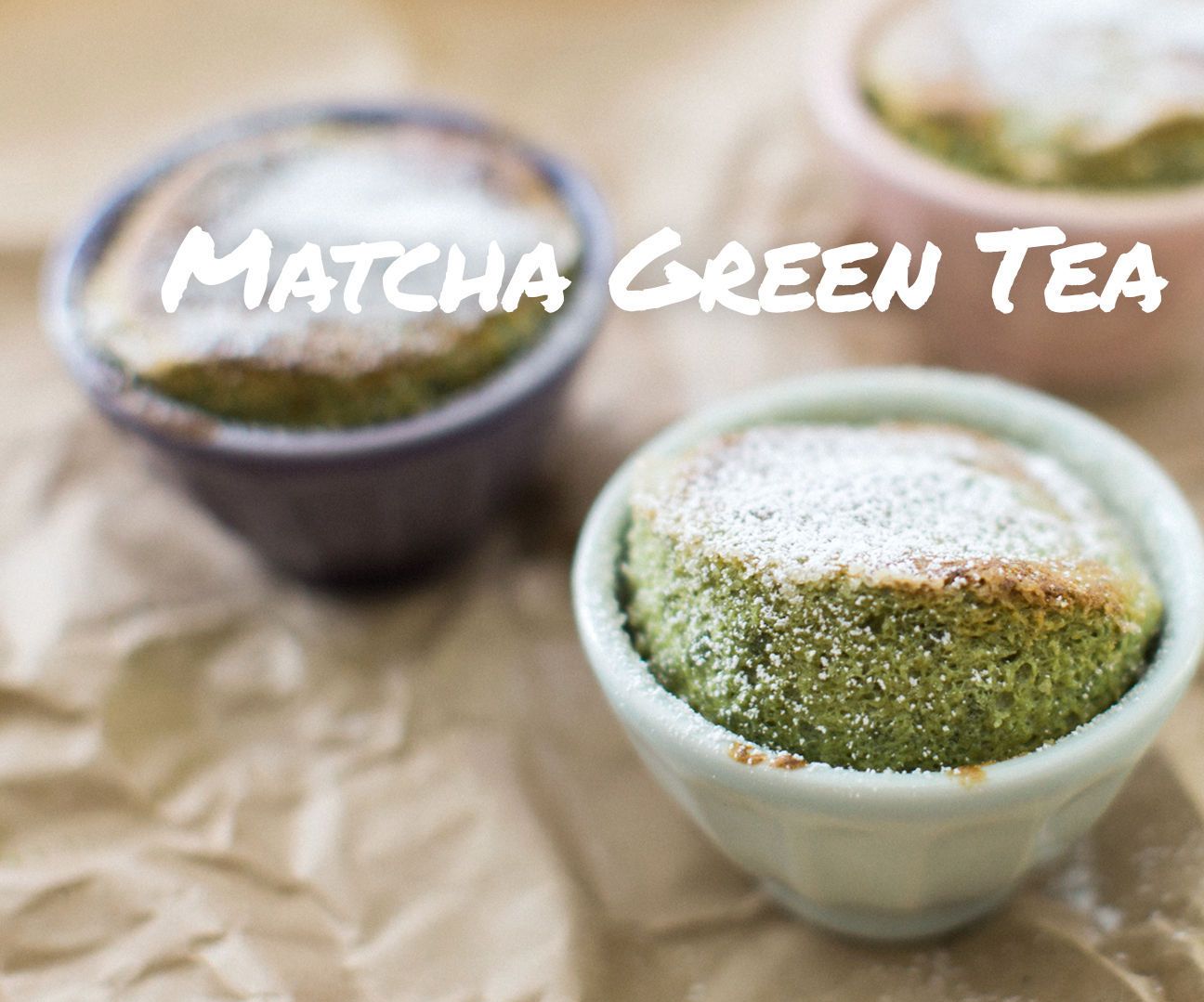 Matcha Green Tea Soufflé