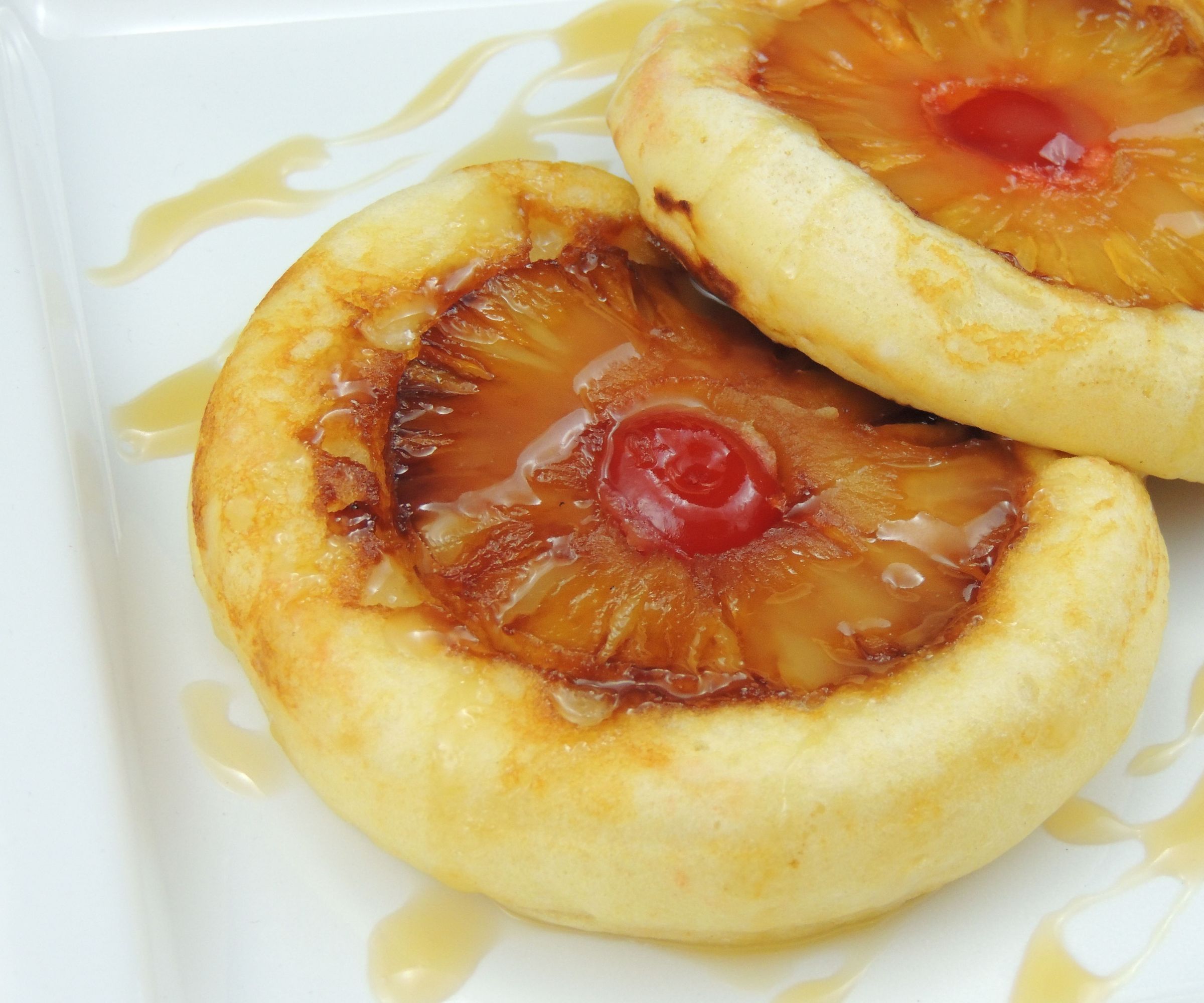 Pineapple Upside Down Pancakes (Gluten Free)