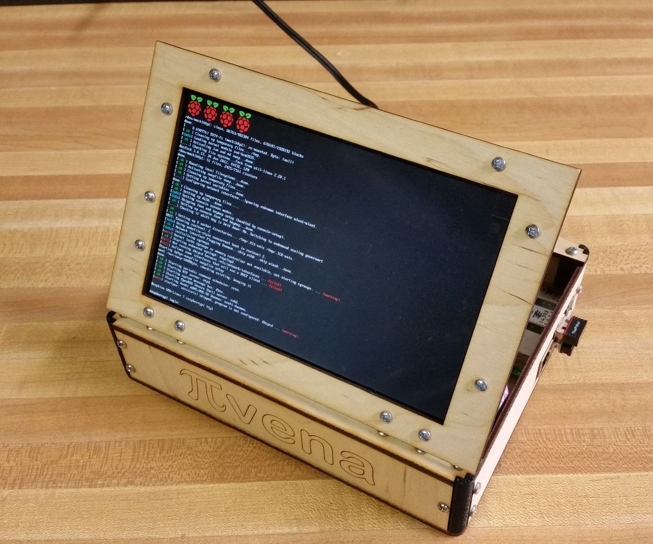 PIvena Assembly Instruction with 1280x800 Display