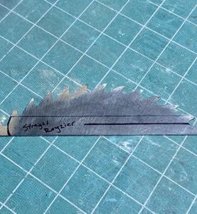 DIY Straight Razor From an Old Saw Blade : 6 Steps (with Pictures ...