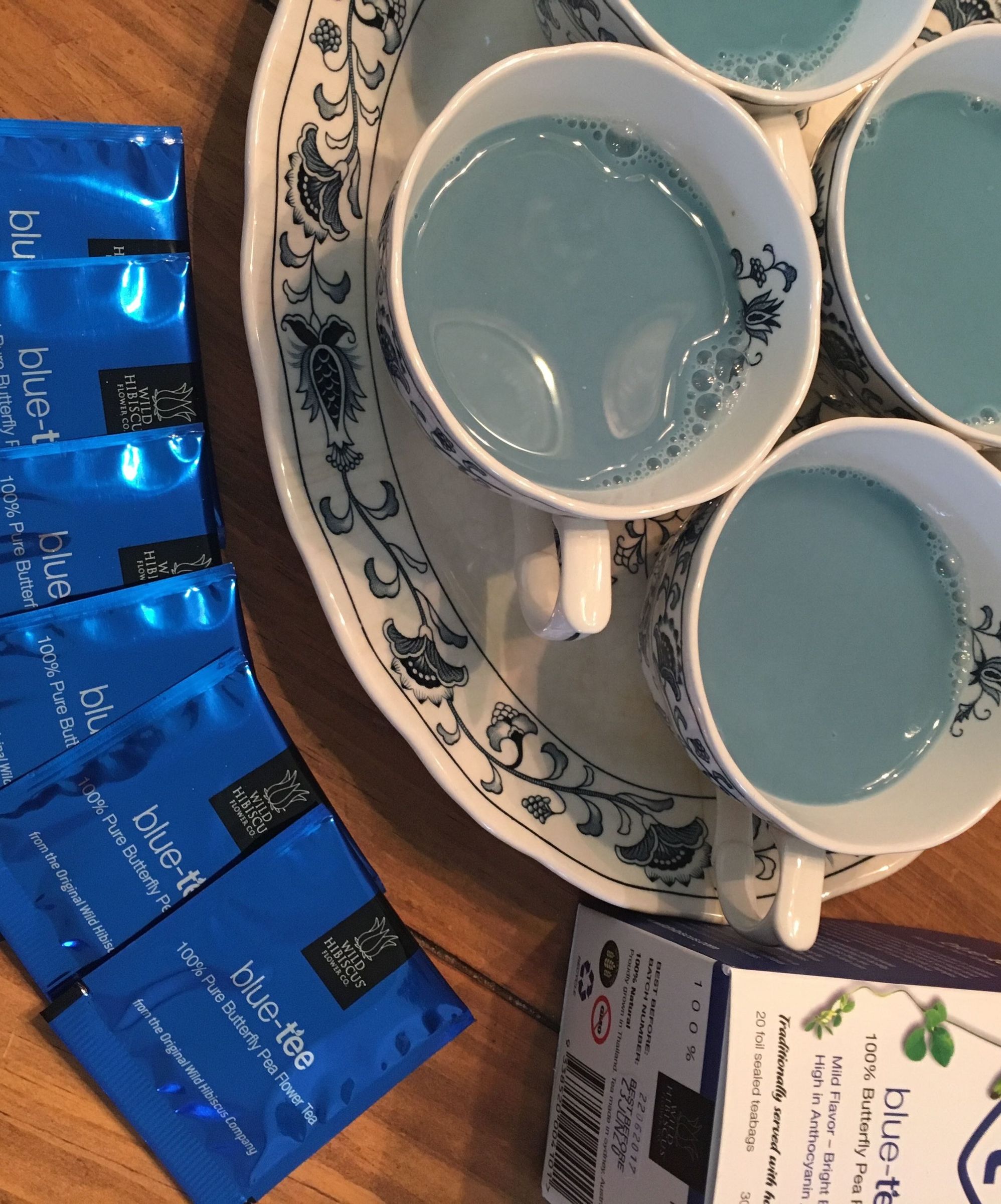 Blue Butterfly Latte