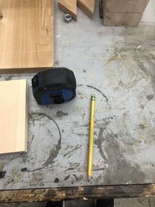 Measuring and Cutting the Wood