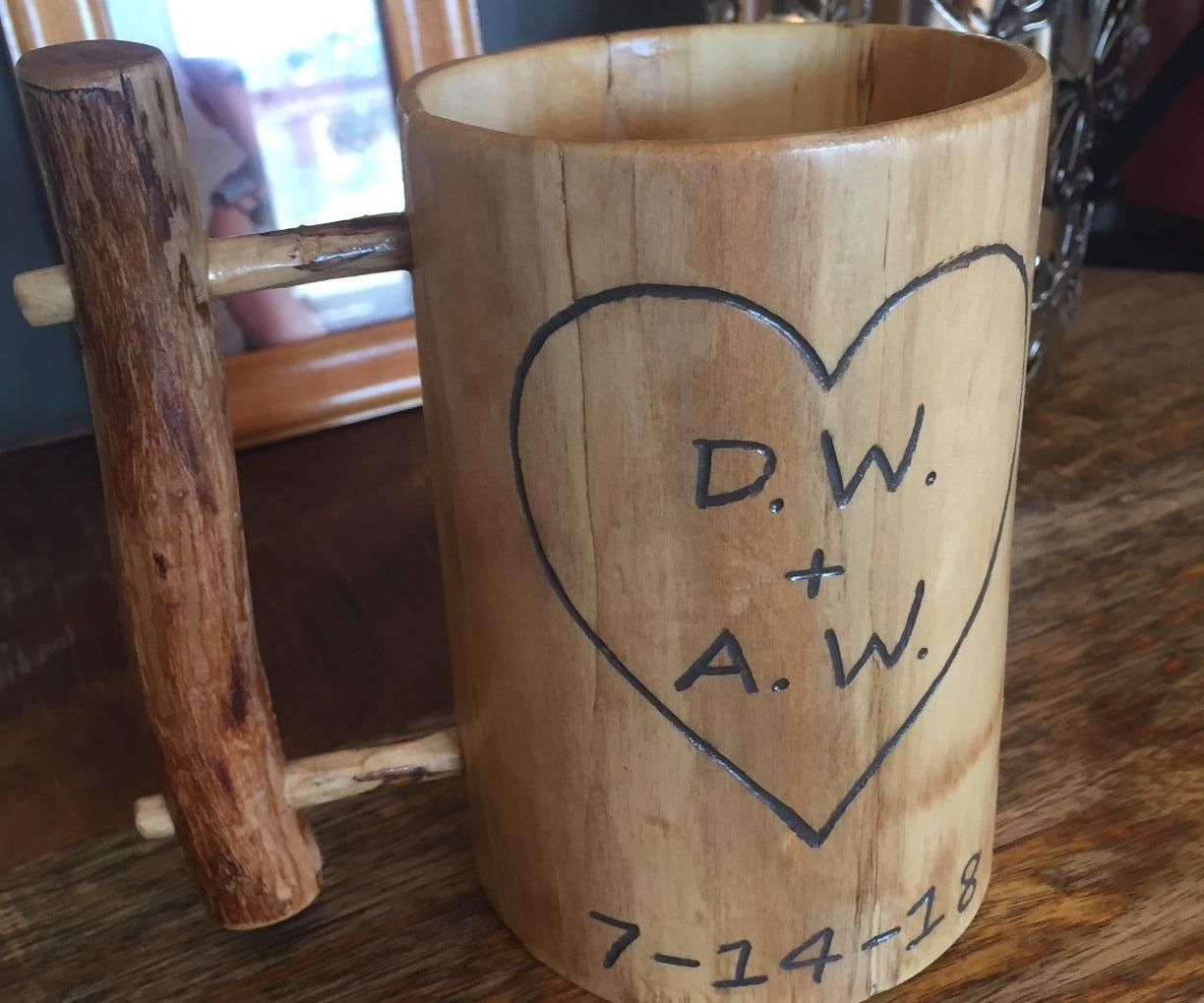 Wood Mug