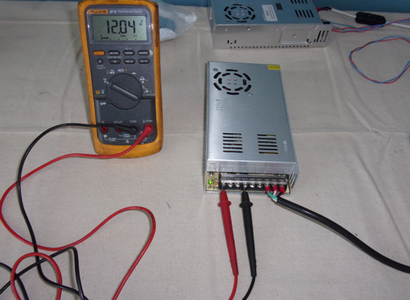 Install the Power Cord & Test the Power Supply