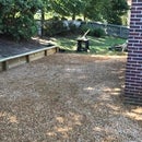 Outdoor Wooden Retaining Wall