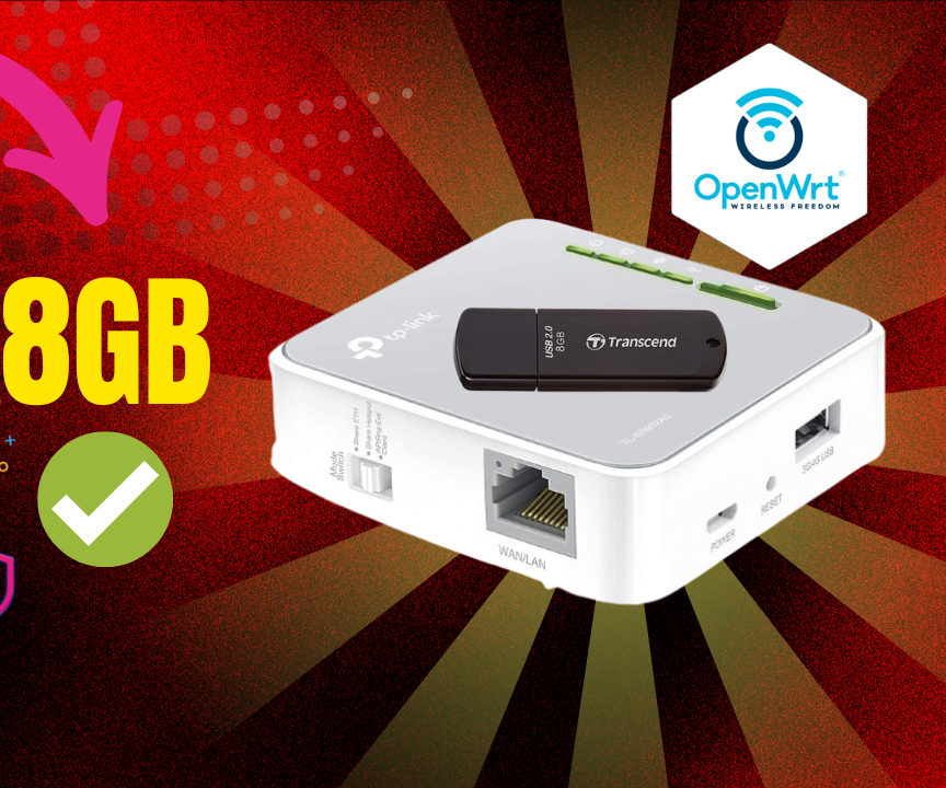 Expanding OpenWRT Storage With an 8GB USB Drive on TP-Link TL-WR902AC: a Step-by-Step Guide