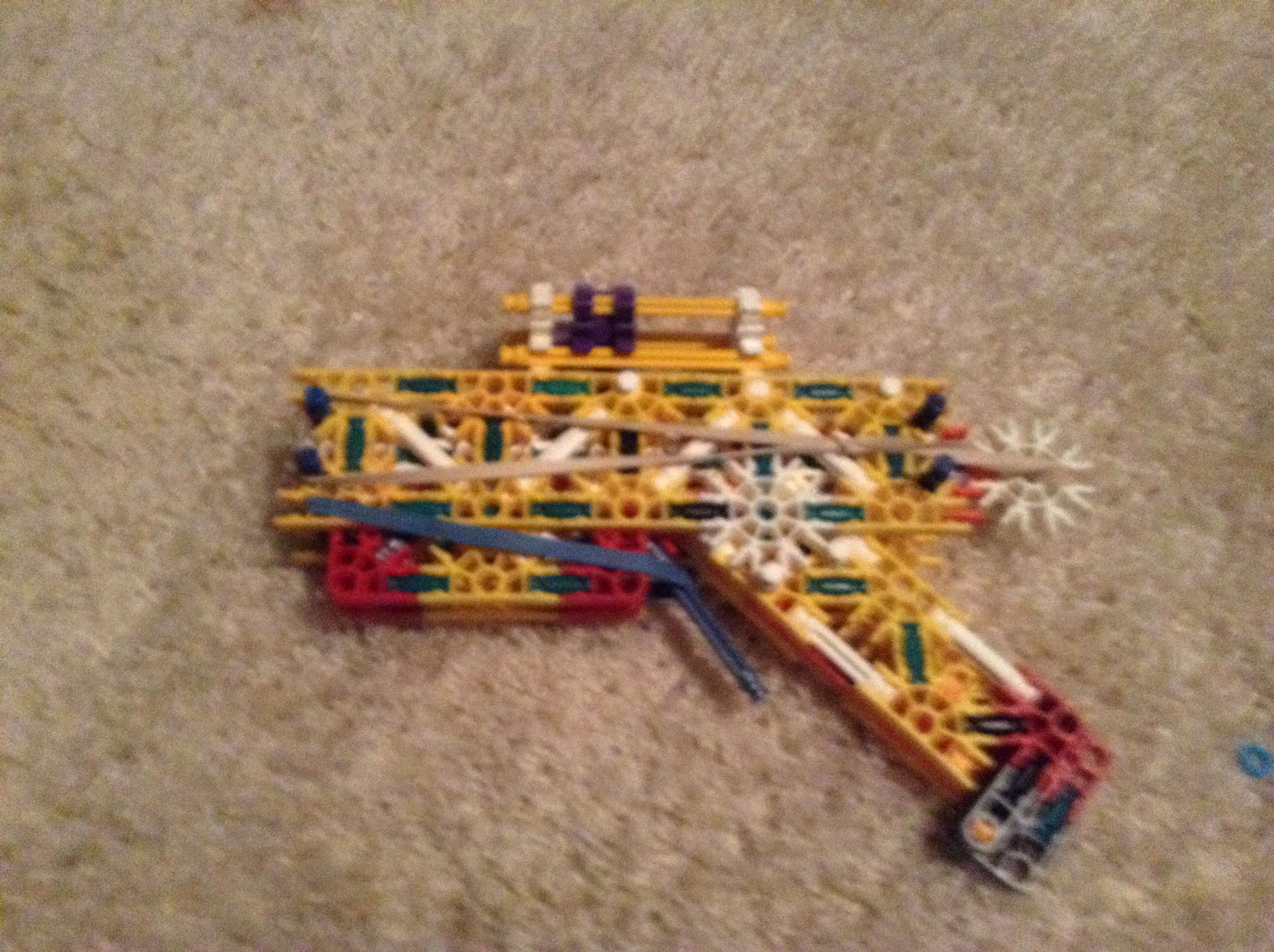 Knex Esd Pistol Turned Battle Weapon
