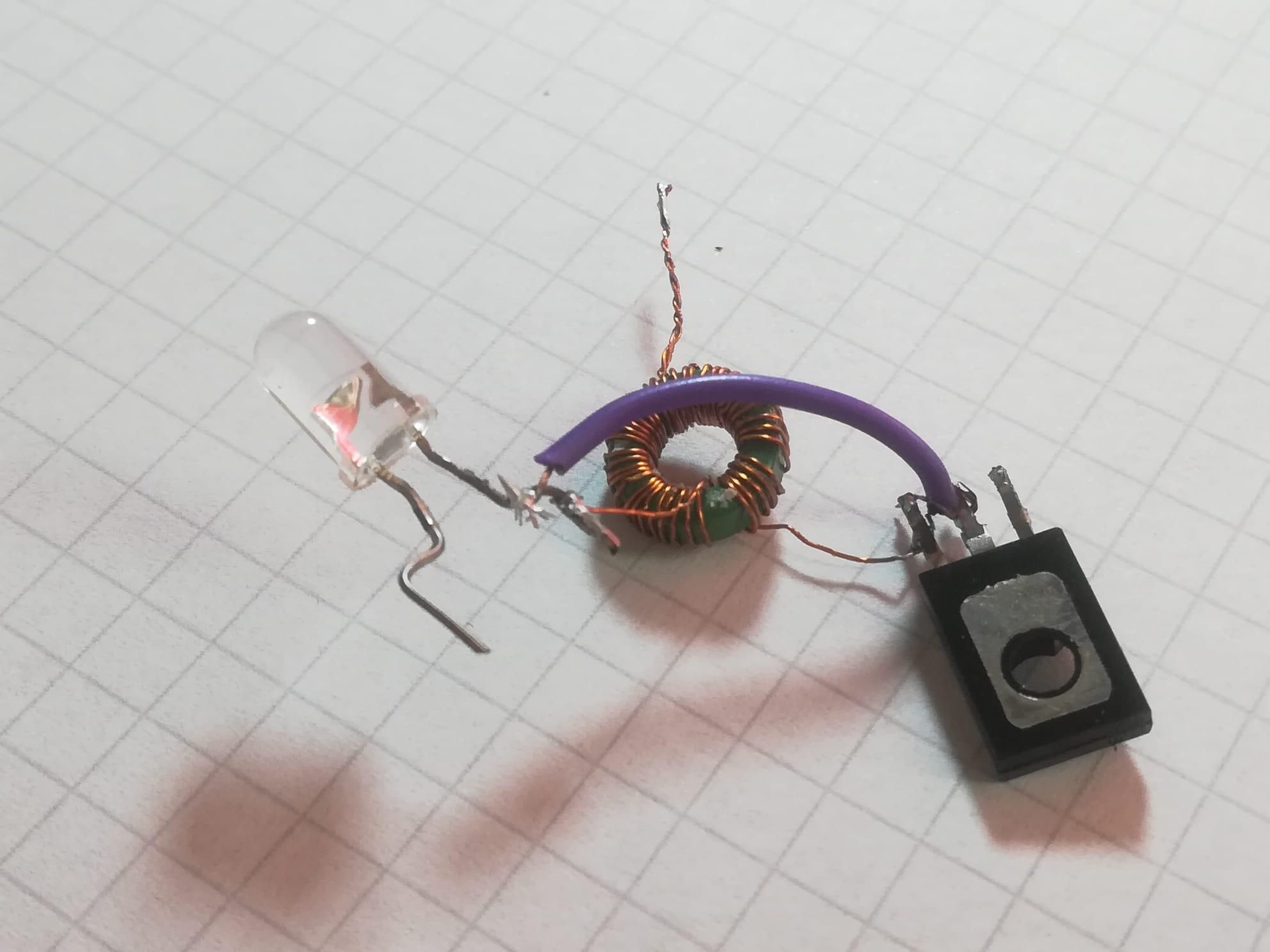 13003 Transistor Joule Thief 6 Steps Instructables