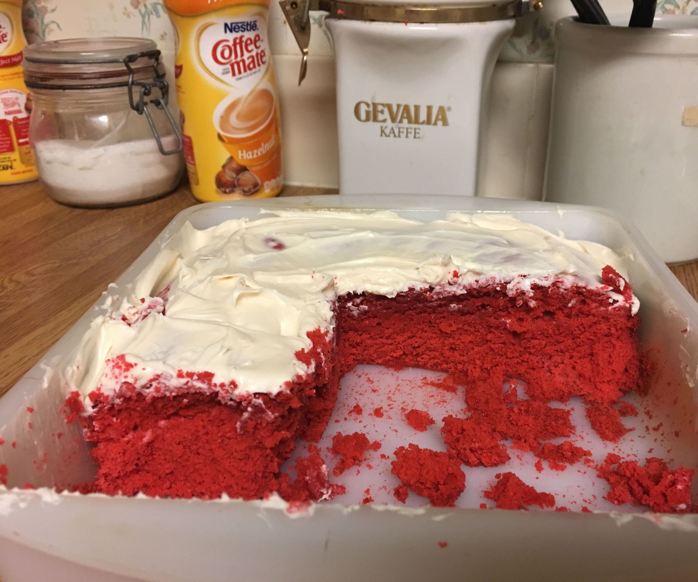 Moist Red Velvet Cake
