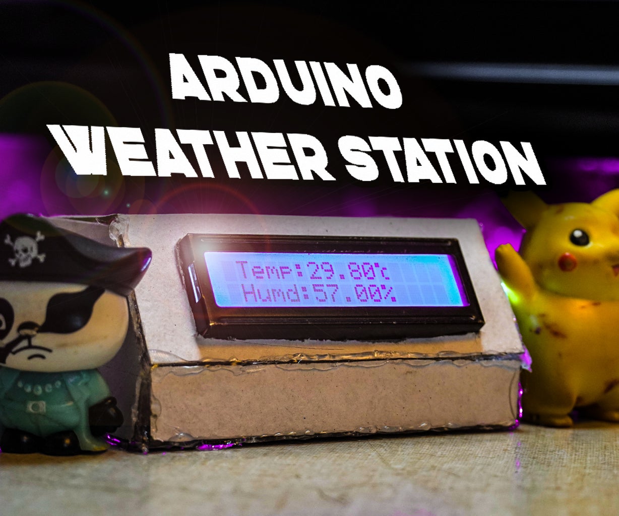 How to Make an Arduino Weather Station With DHT11 Temperature and ...