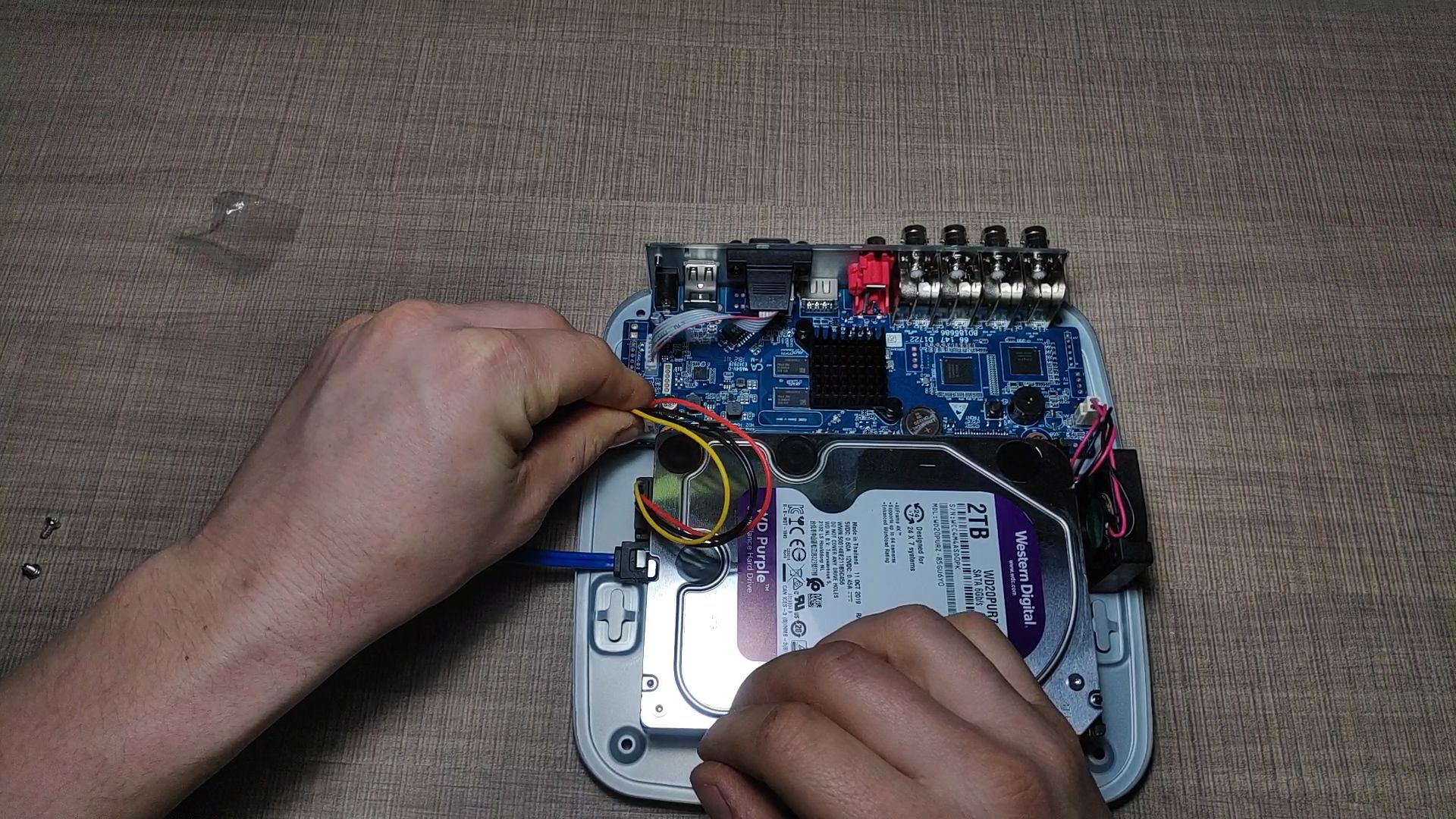 DVR NVR How To Remove And Install A New Hard Disk Drive, 59 OFF