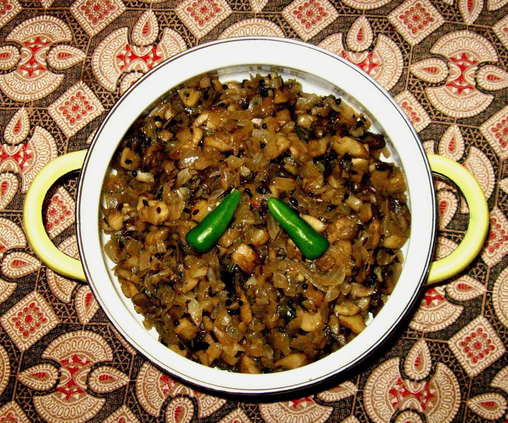 Simple and Tasty Mushroom Fry