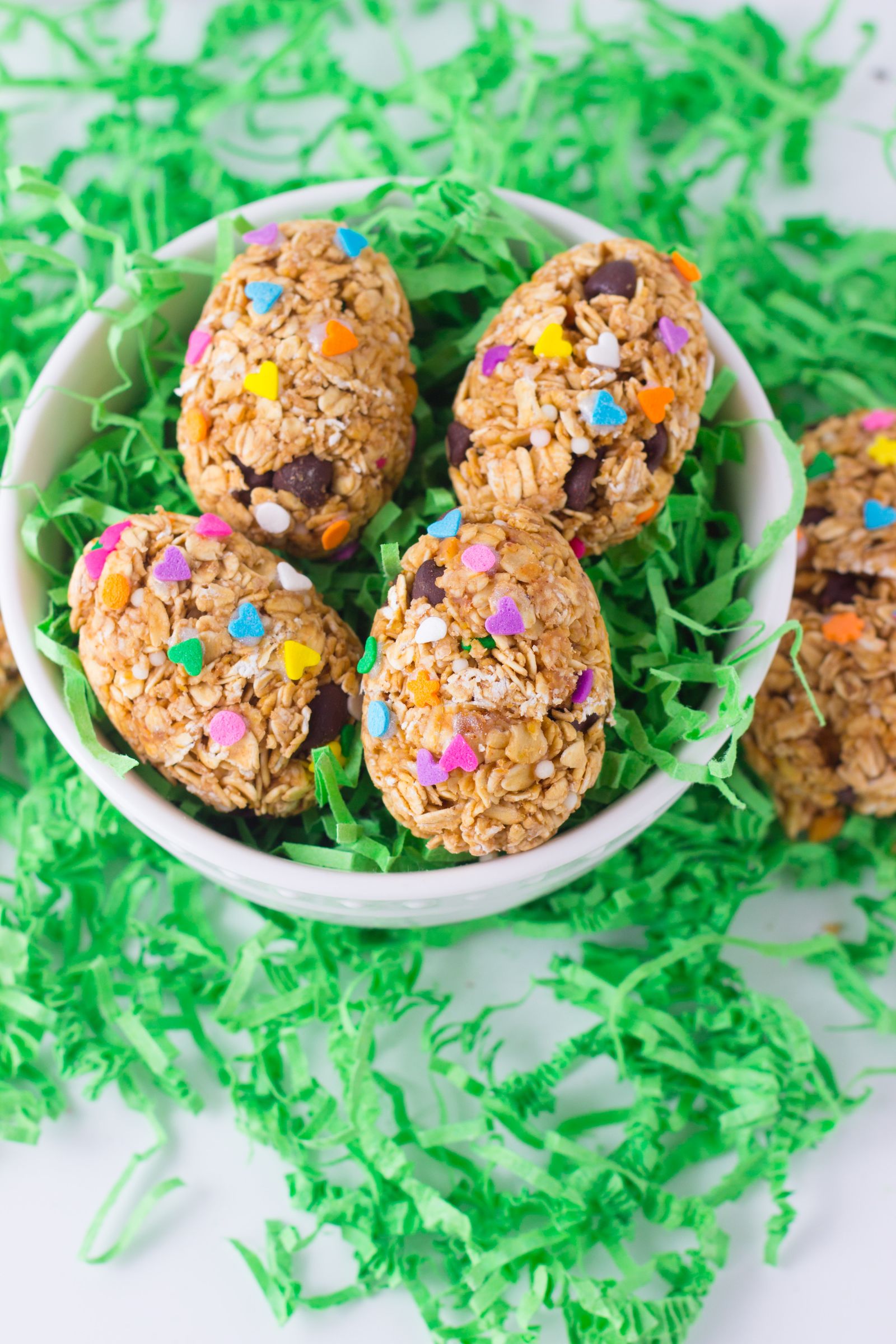 Healthy Oatmeal Peanut Butter Eggs