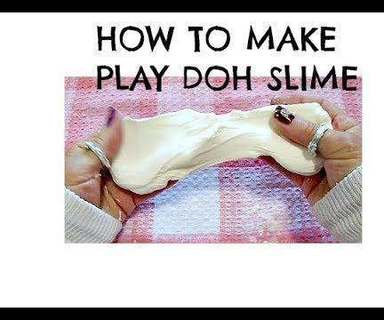 EASY PLAY DOH SLIME