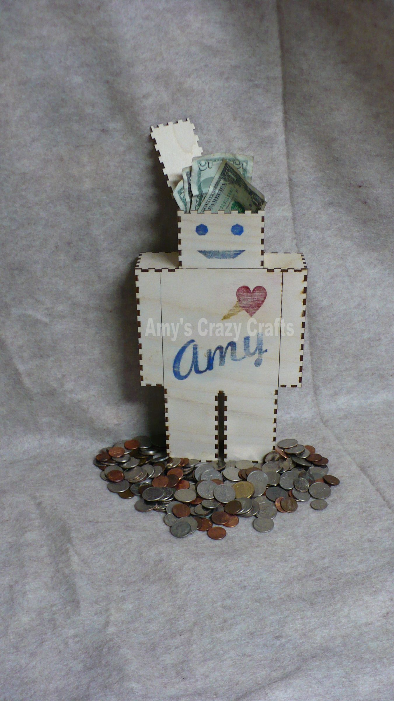 3-D Wall Art or Piggy Bank