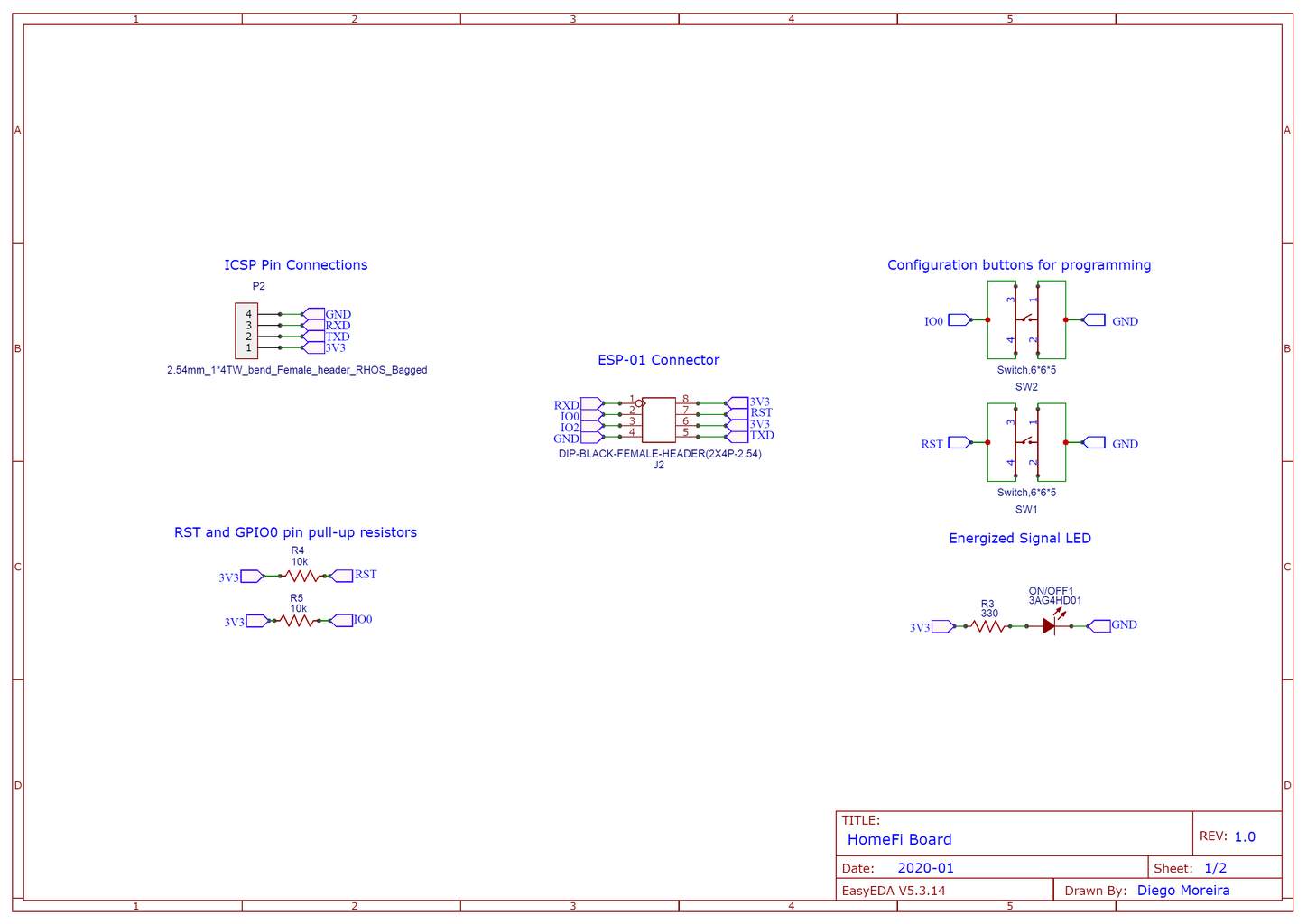 ESP01 Programming Printed Circuit Board : 5 Steps - Instructables