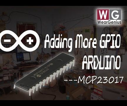 MCP23017 16 Pin Port Expander Interfacing With Arduino