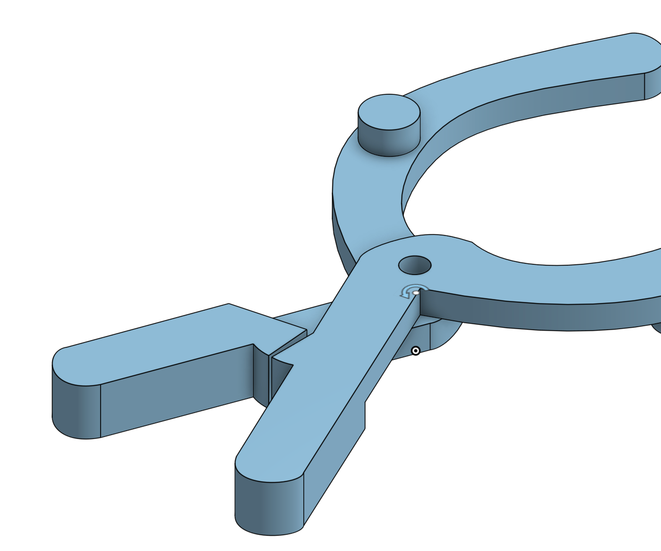 Hair Tie Clamp for Amputees