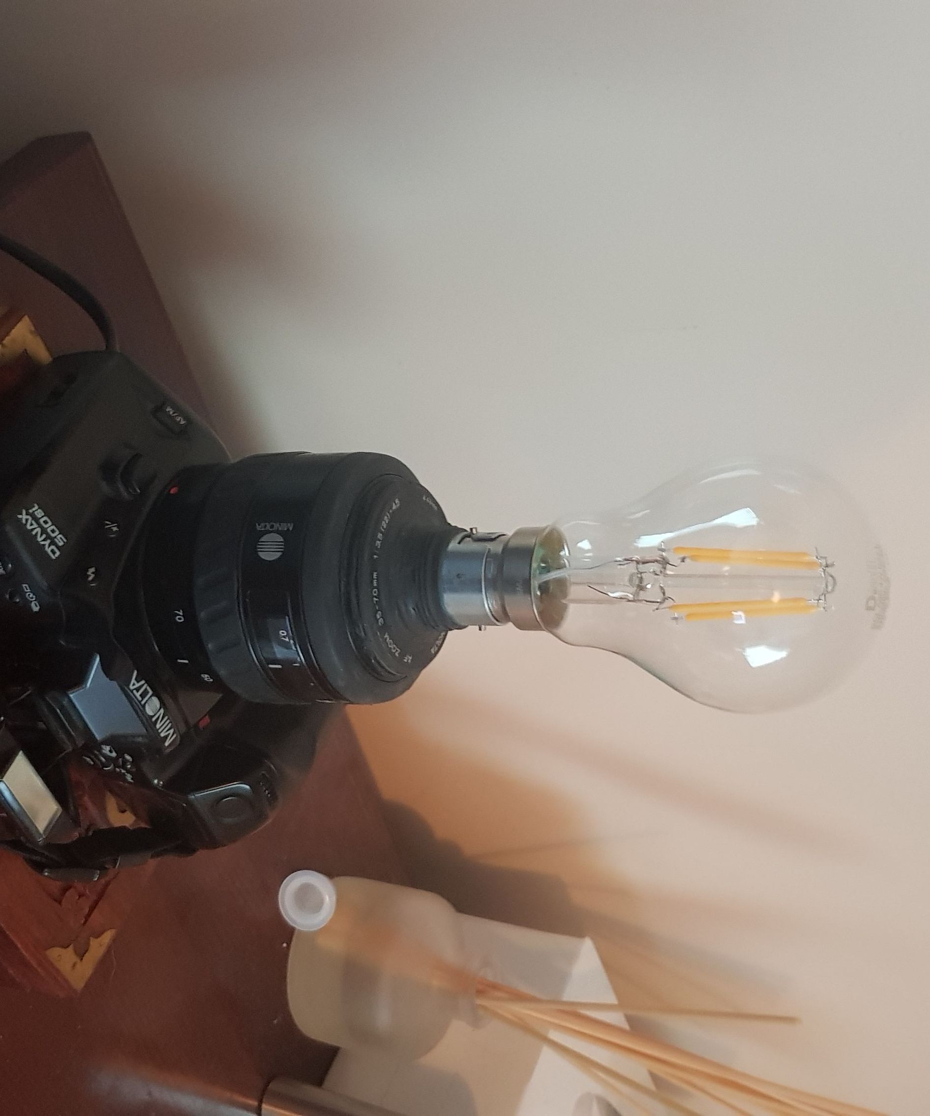 Retro Camera Lamp