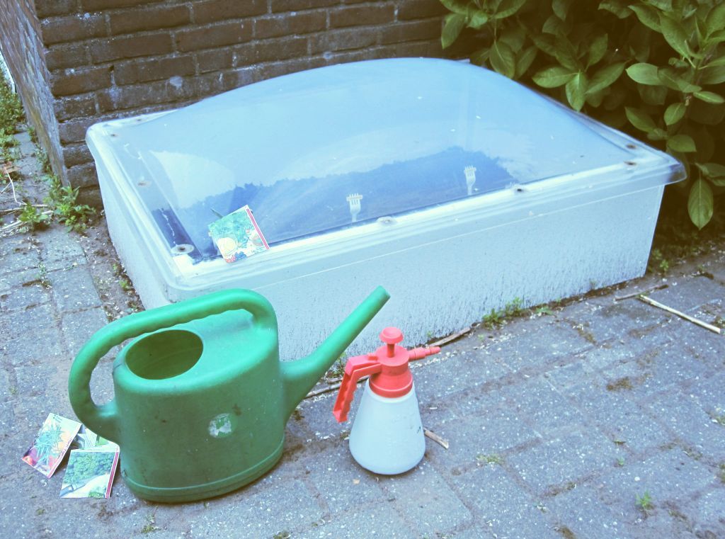 A Glassless Cold Frame / Mini-greenhouse