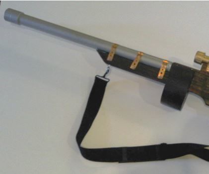 Steampunk / Warcraft Combat Hunting Rifle with Revolver-Style Ammo Drum