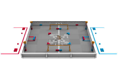 “3D CAD-Designed VEX V5 Robot for Competitive Robotics