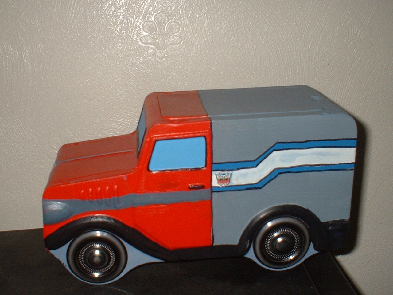 Optimus Prime Cadburys Storage Tin