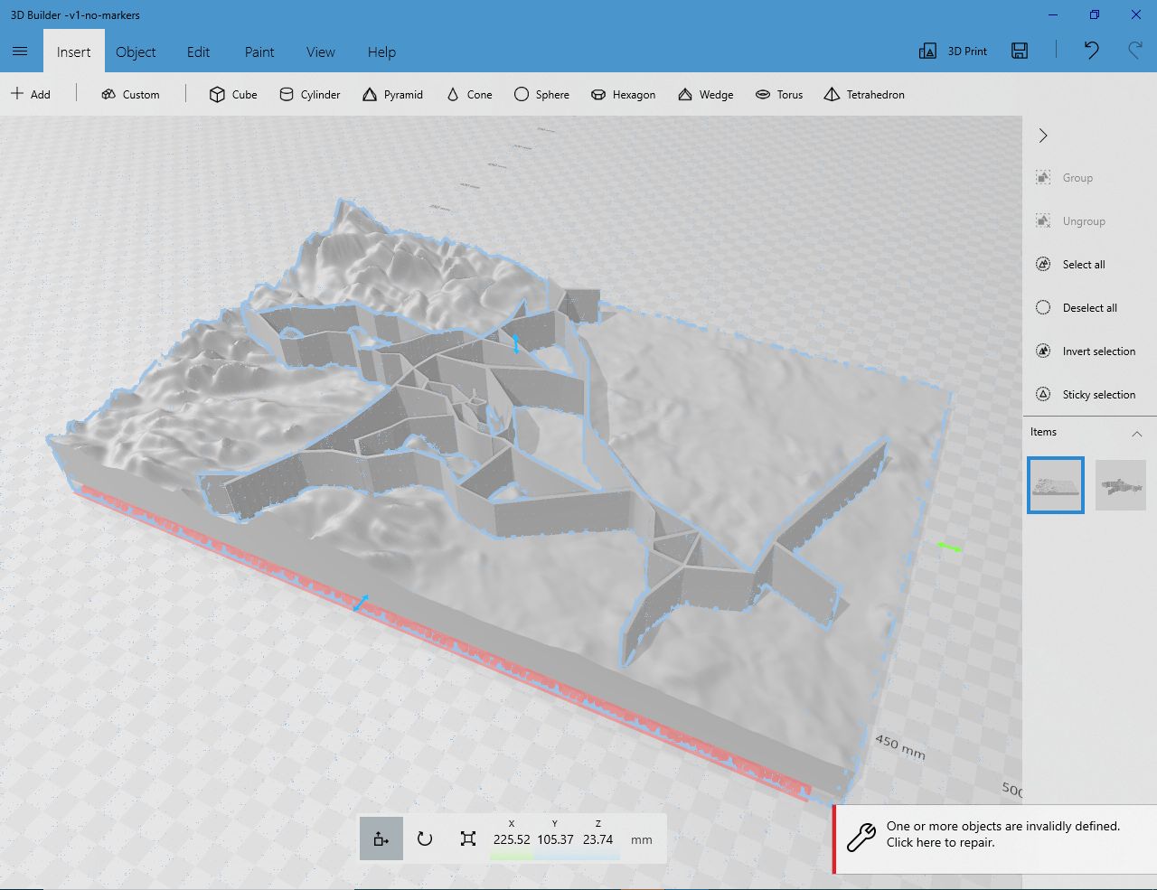Making a 3D Printable 3D Map With Roads and Features : 16 Steps (with ...