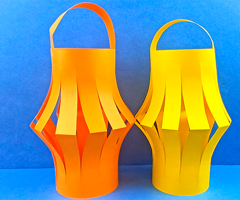 How to Make a NEW YEAR LANTERN From PAPER?