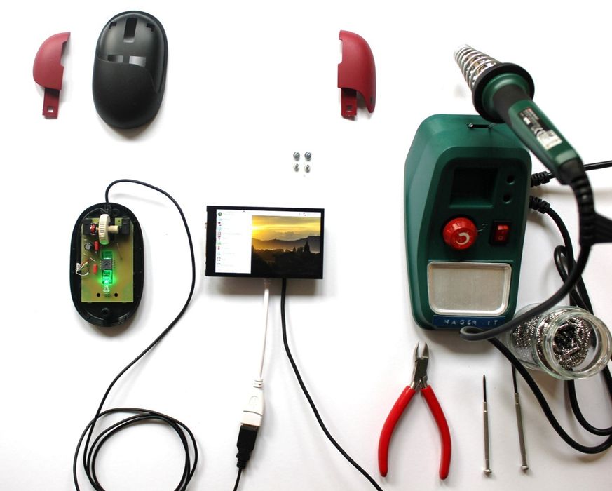 How to Make a Fair DIY Computer Mouse : 25 Steps - Instructables