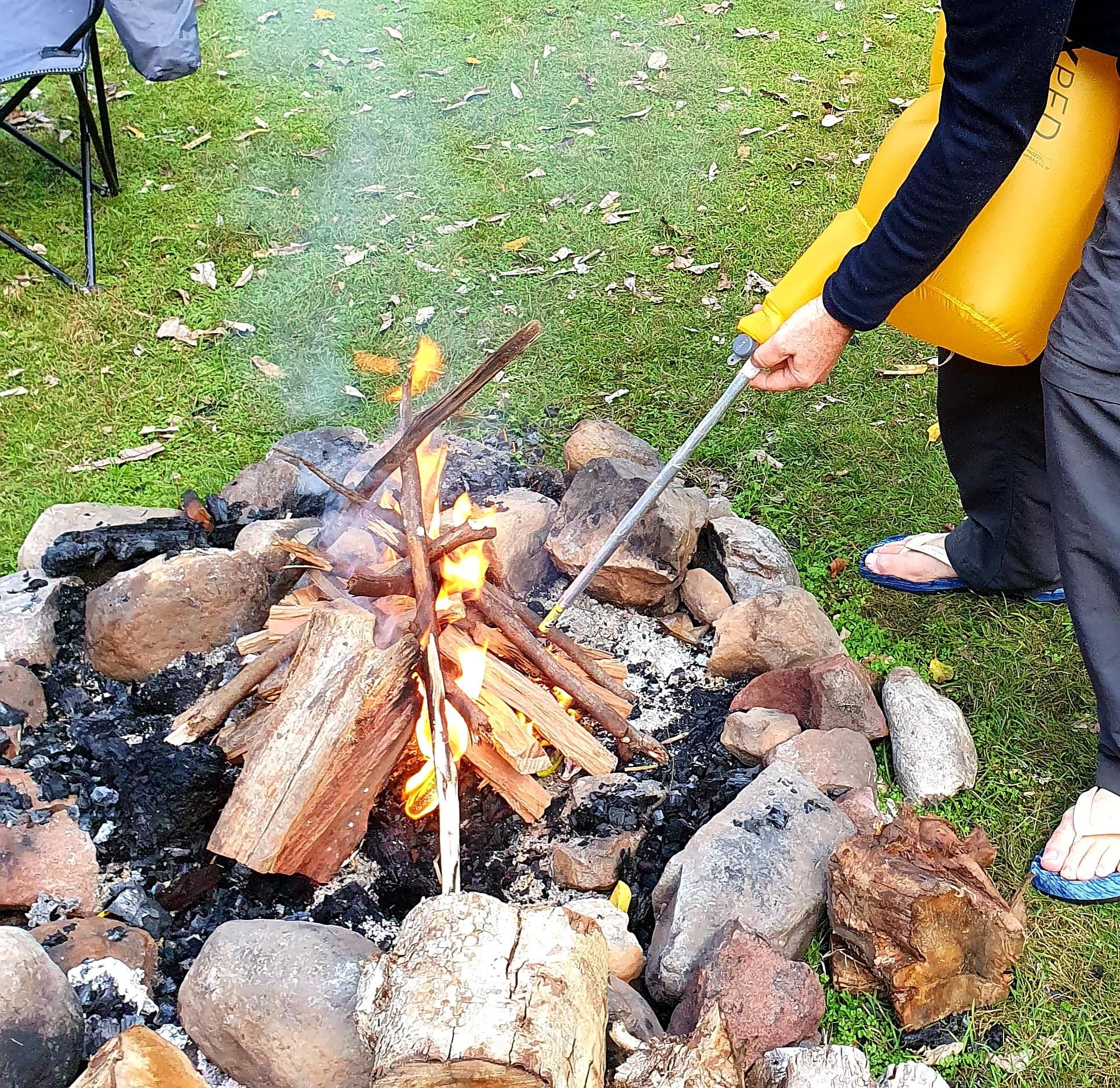 Camp Fire Bellows 4 Steps Instructables