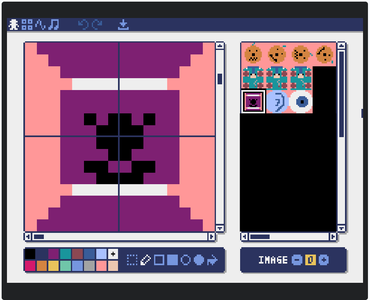 Draw the Character and the Bullets