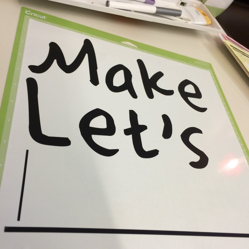 Let's Make Your Own Vinyl Wall Decals : 4 Steps (with Pictures