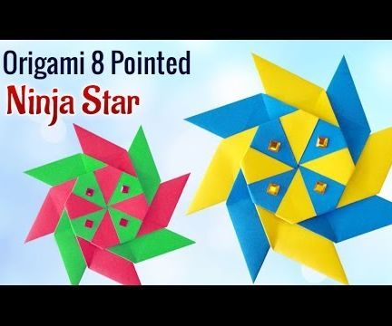 Projects for Kids: How to Make a DIY 8 Pointed Ninja Star : 7 Steps ...