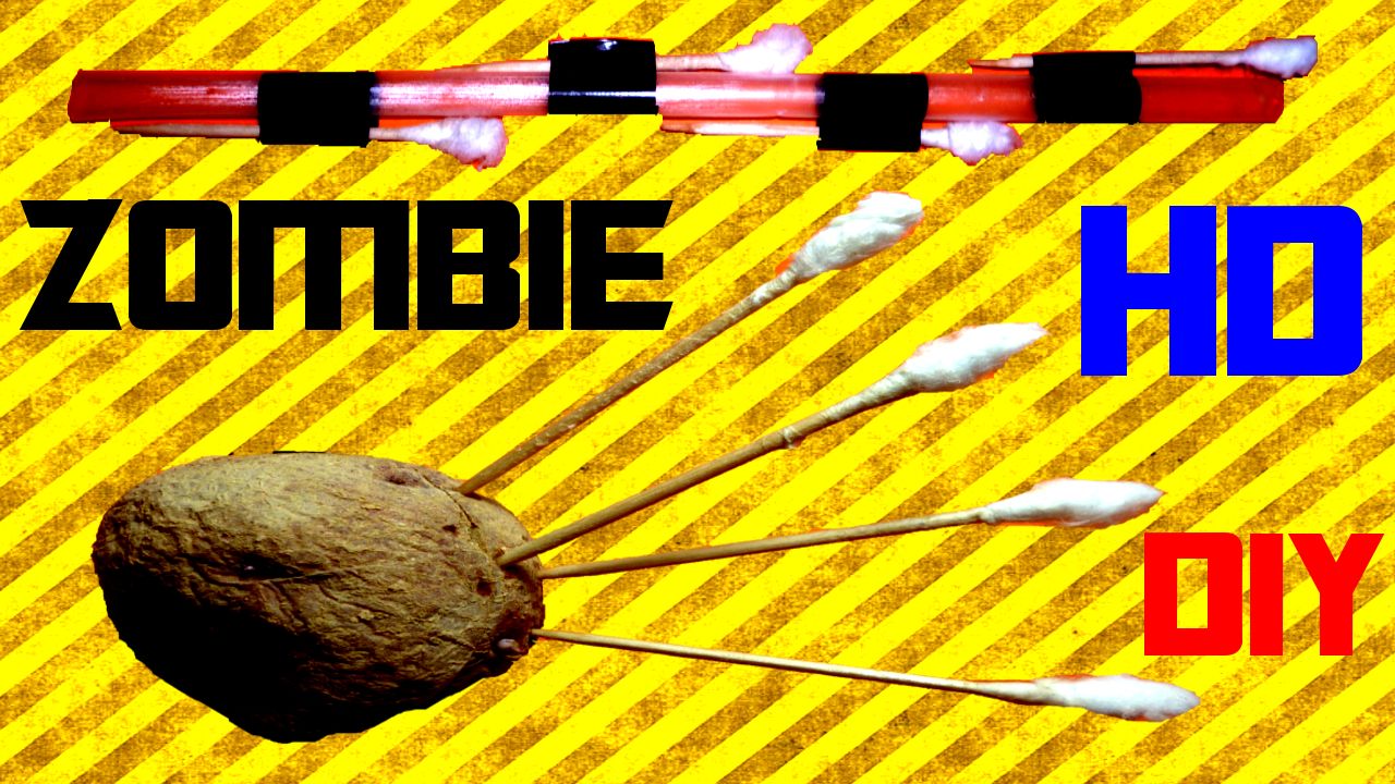 How to Make a Blowgun and Darts for Zombie Apocalypse!