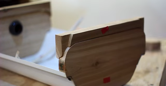 Make the Fastening Side for the Diffuser Panel