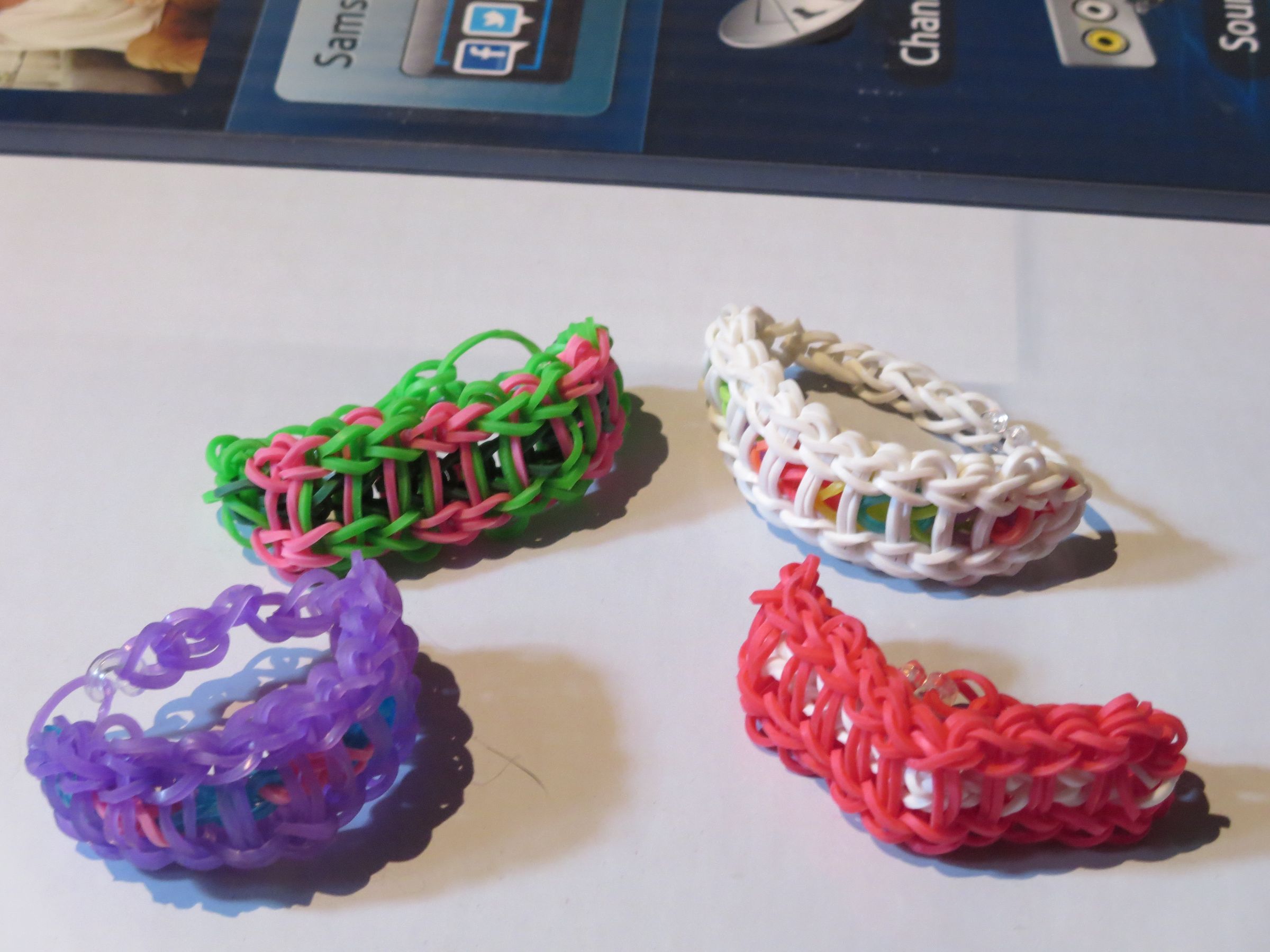 Rainbow Loom Ladder Bracelet