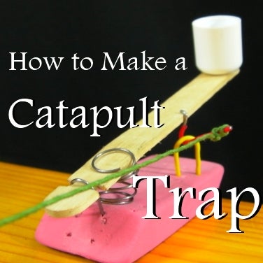 Mini Catapult - Office Survival Trap [HD Video Tutorial] - Instructables