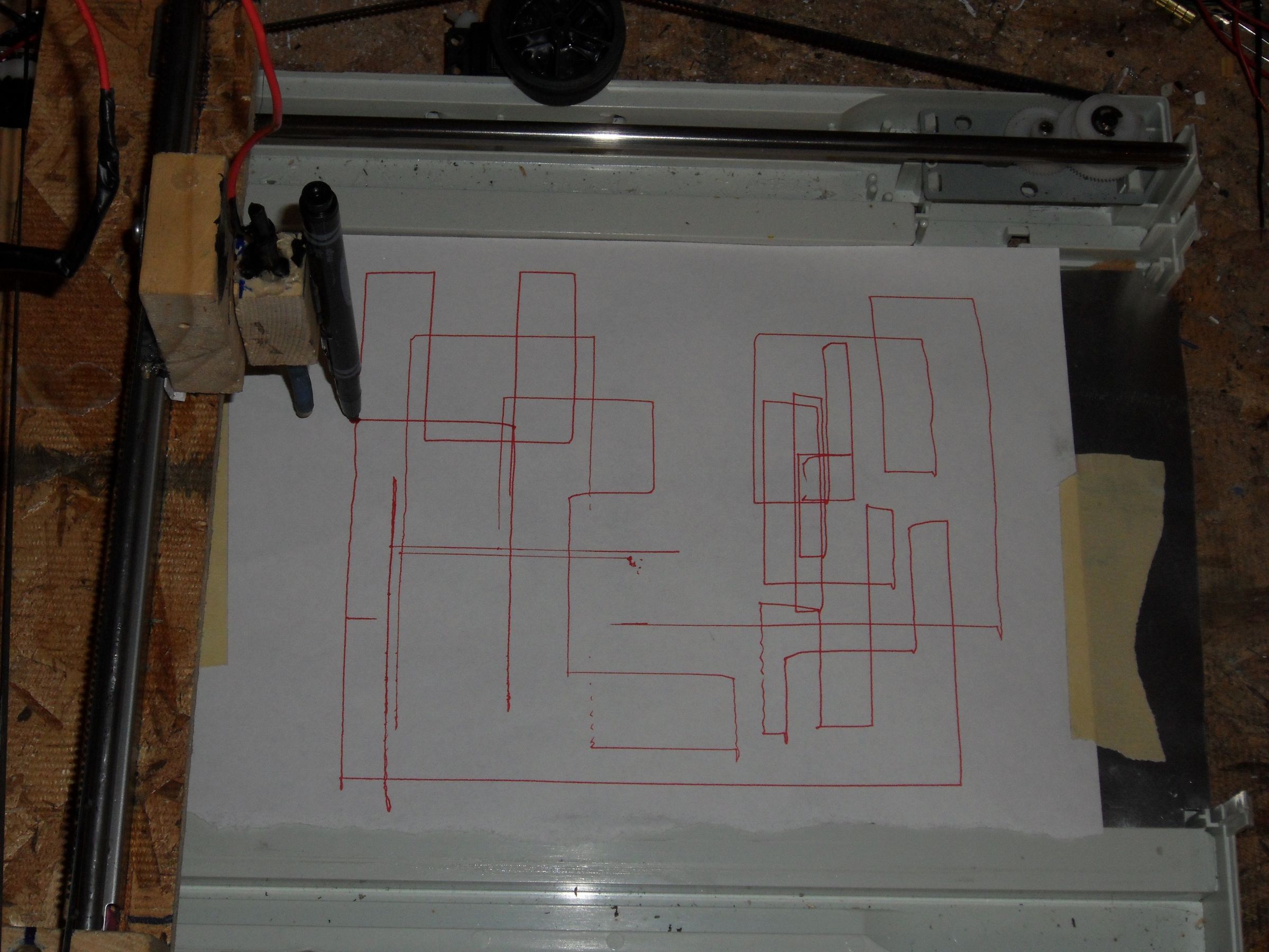 50,000 Volt Etch-a-sketch!