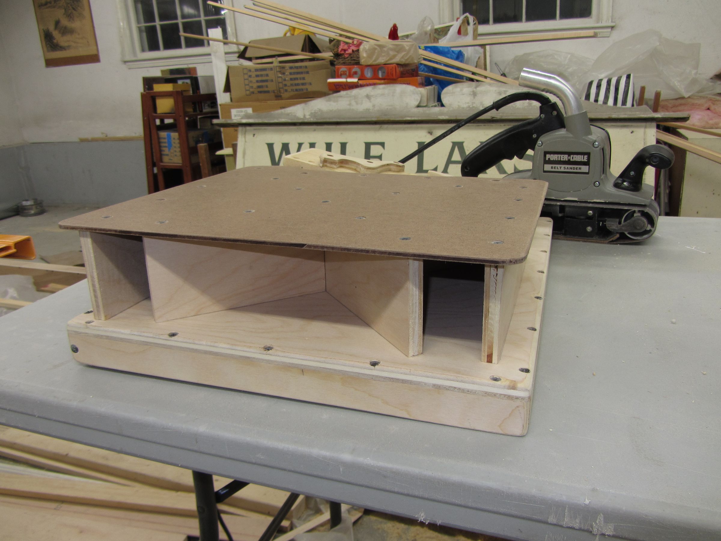 Belt Sander Stand Table for EdgeSanding 7 Steps Instructables