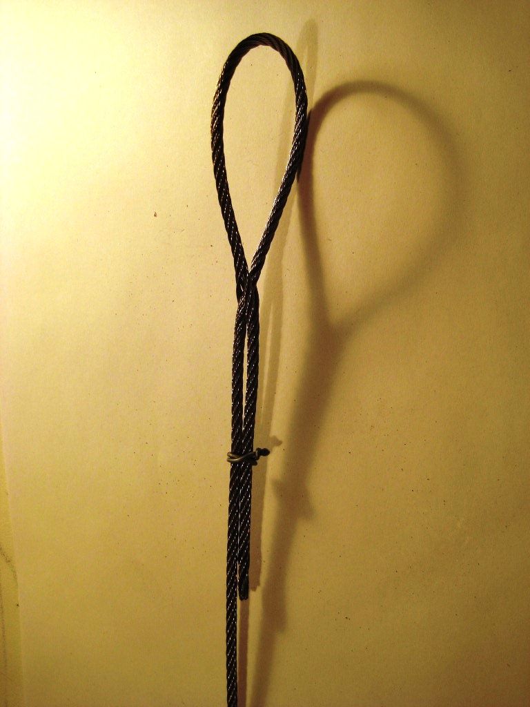Really Quick Wire Rope Eye-splice.