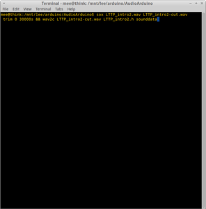 Preparing the Audio File