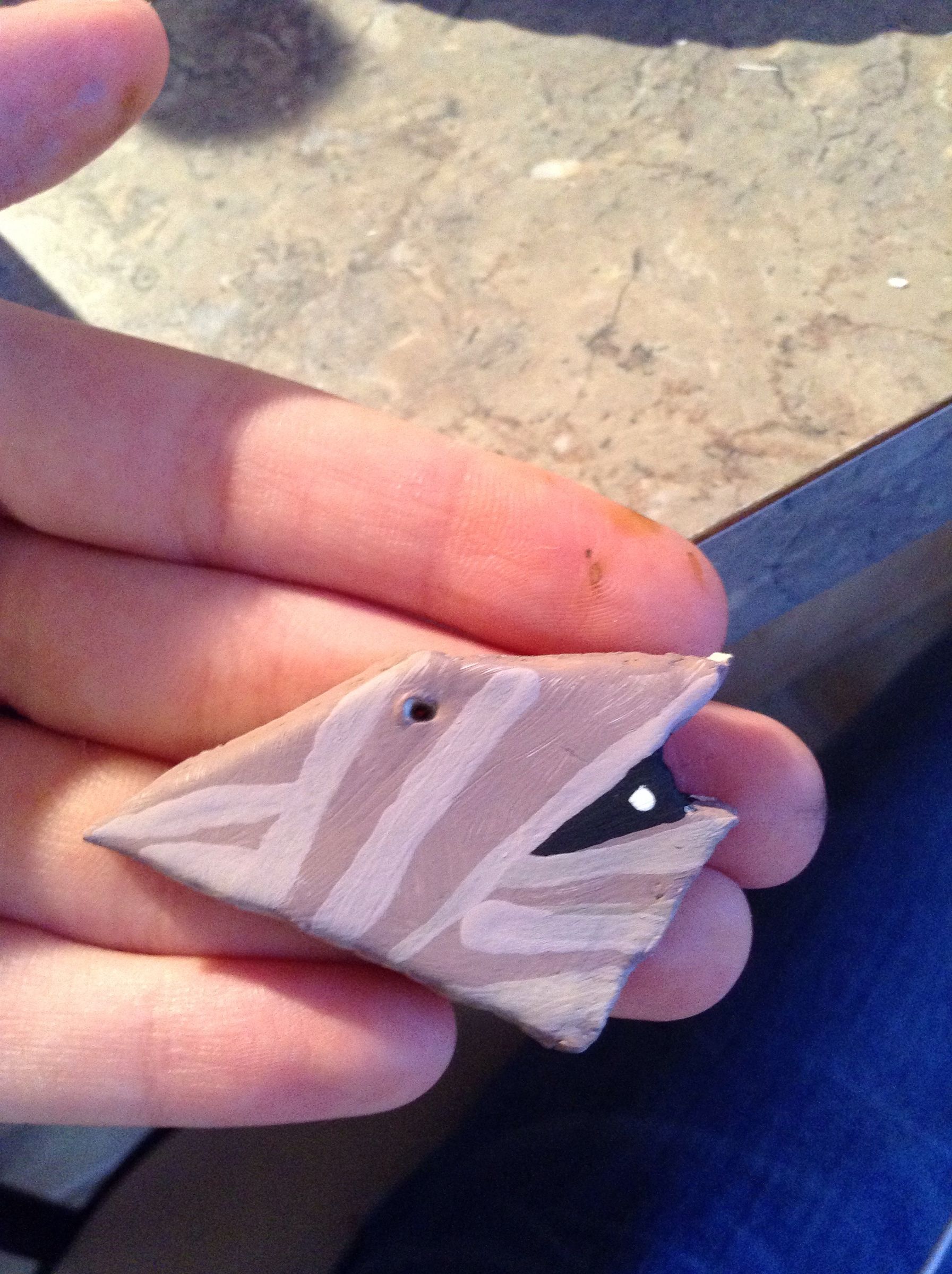 Clay Character Pendant