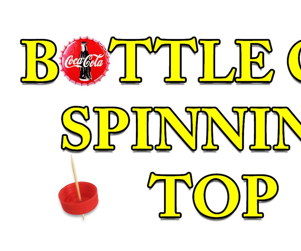 Bottle Cap Spinning Top