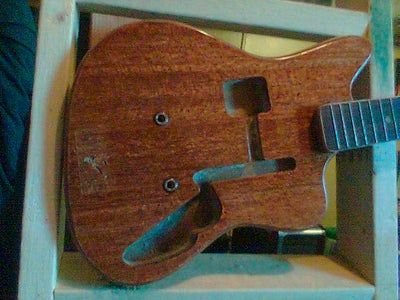 Resurrection of a 60`s Woolworths Teisco Audition Electric Guitar