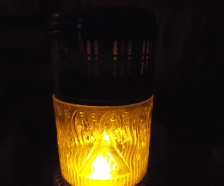 Kerosene to Electric Conversion: Perfection Firelight Night Light
