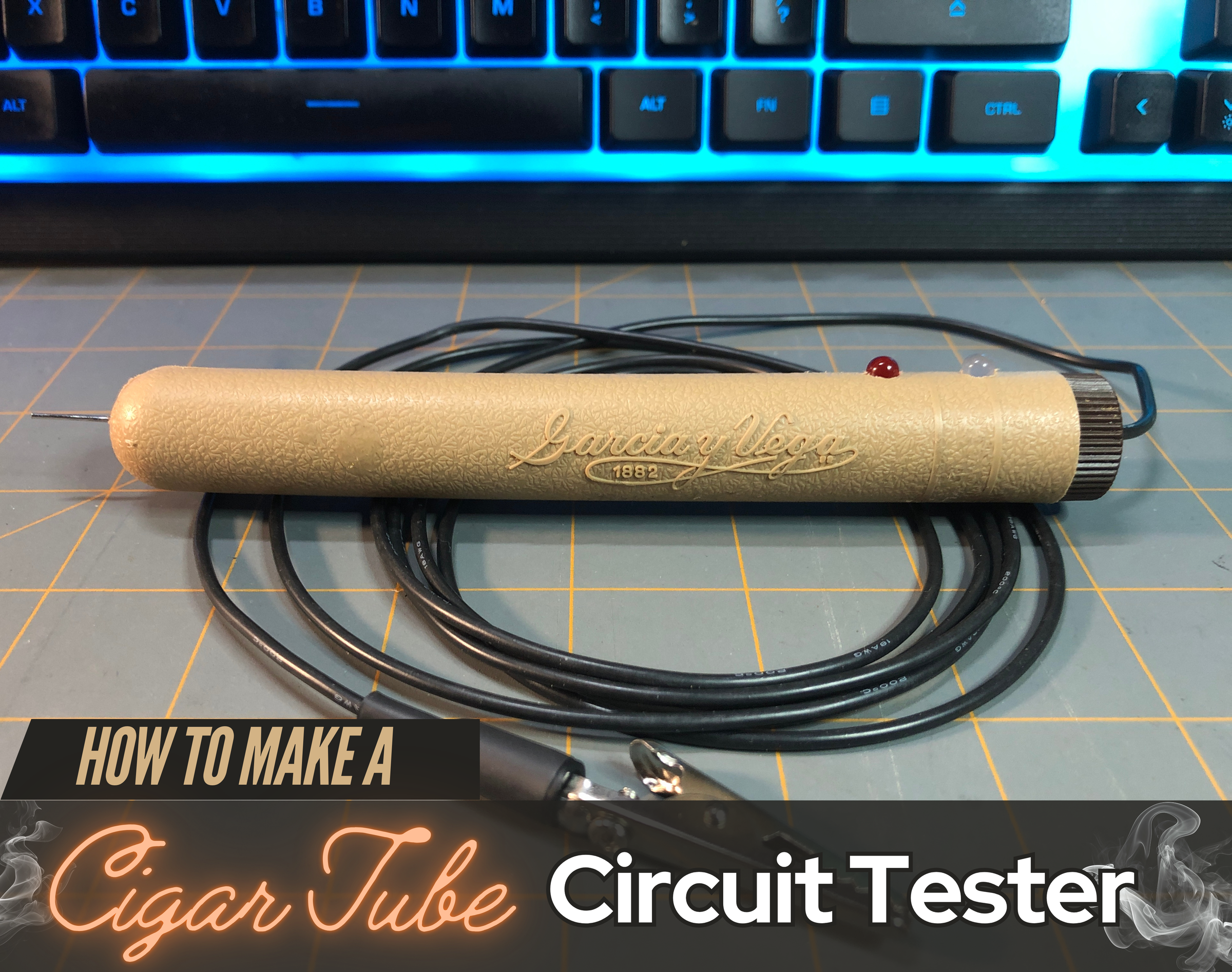 Make a Cigar Tube Circuit Tester (Breadboard Prototype)