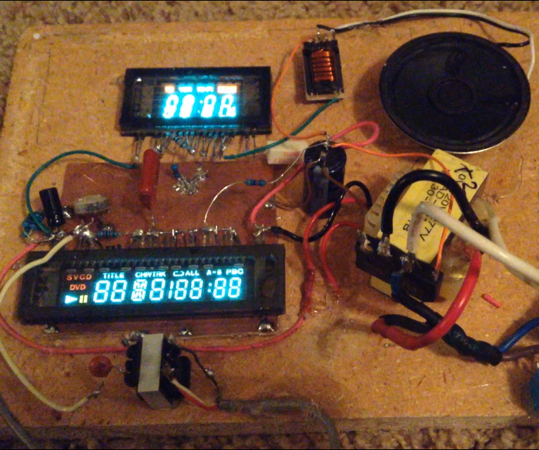 VFD Amplifier:  a Tube Amp From VCR Screens