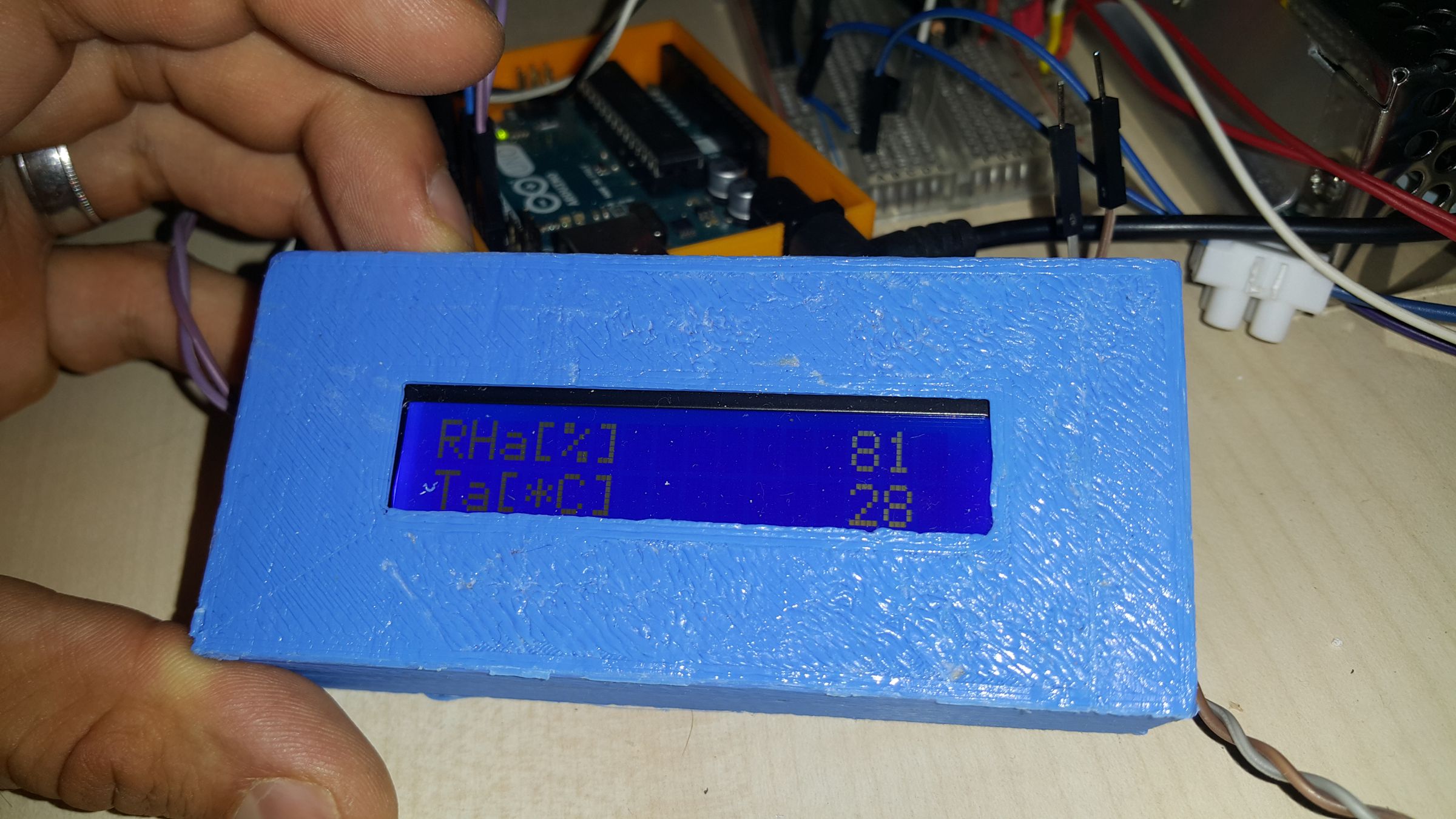 Arduino UNO, LCD 16x02 and Rotary Encoder Controlled Plant Environment ...