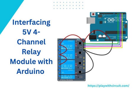 5V 4-Channel Relay Module With Arduino